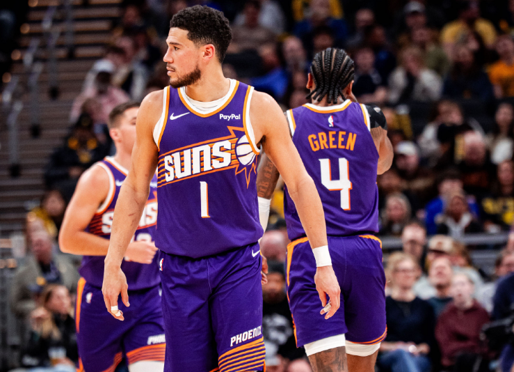 fb体育官网-祖巴茨首秀8+6!太阳送步行者11连败 布克43+7+5总分超马里昂